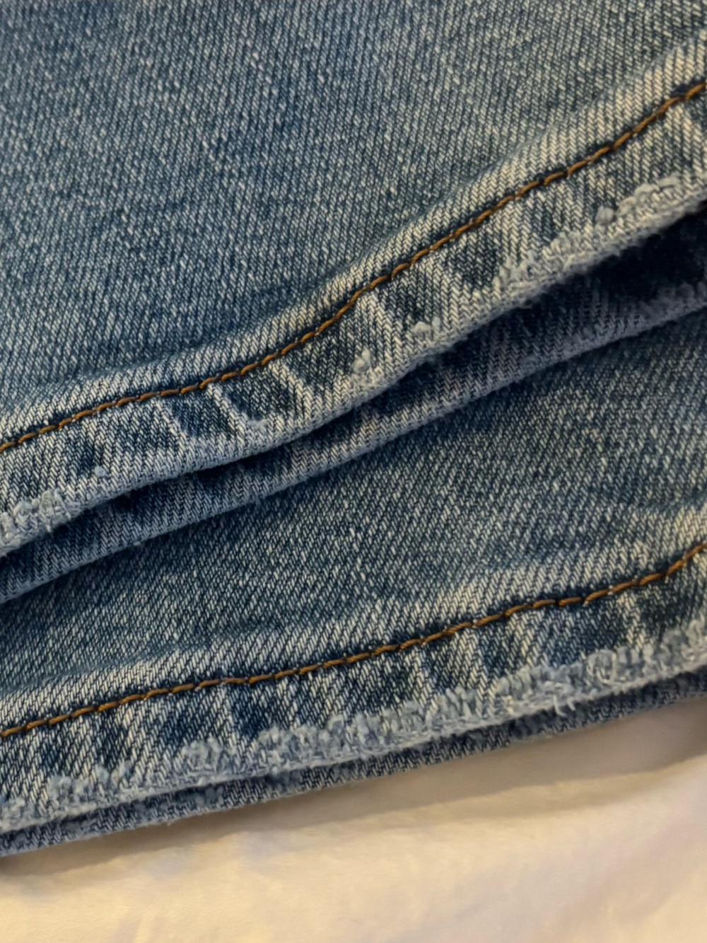 Levi’s Ribcage Straight Jeans Size 25 High Rise Light Wash Stretch Denim 25x32 - Picture 7 of 13